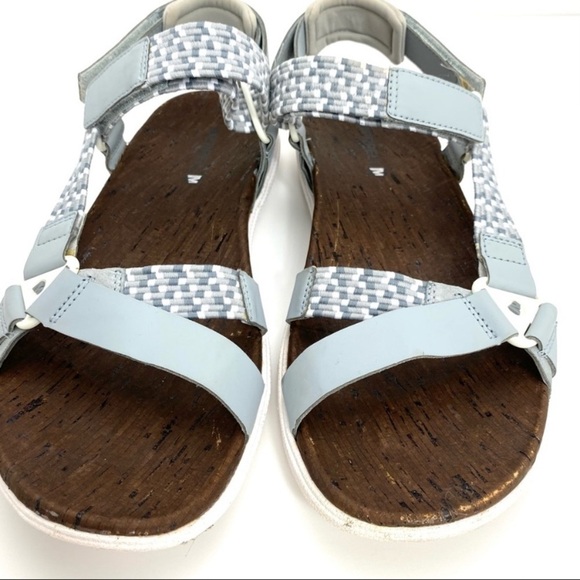 Merrell Around Town Sunvue Strap White Woven Sandals MER-J94424-1546 - Picture 3 of 10